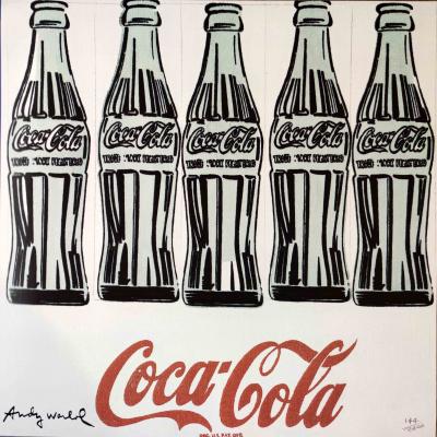 Andy WARHOL (d’après) - Coca Cola - Granolithographie
