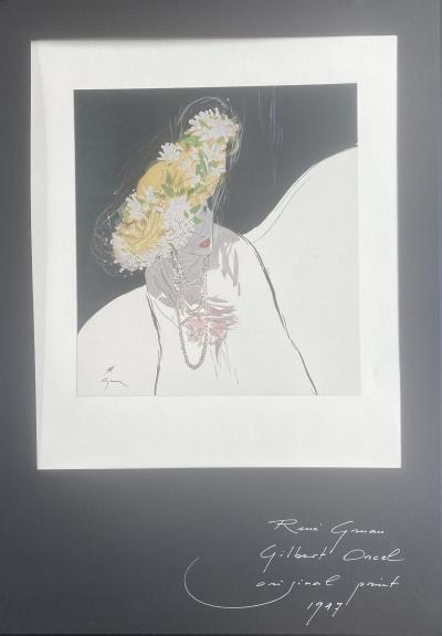 René Grau - Illustration de mode pour Gilbert Orcel