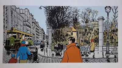 Jacques Tardi - Nestor Burma 6ème arrondissement de Paris - Tirage de luxe