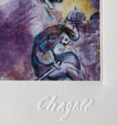 Marc CHAGALL (d’après) - Mille et une nuits V, 1985 - Lithographie 2