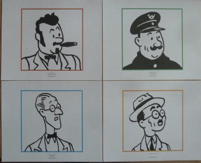85 lithographies de Tintin - Hergé/Moulinsart - 2010 et 2011 2