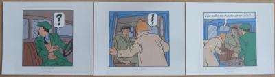 85 lithographies de Tintin - Hergé/Moulinsart - 2010 et 2011 2